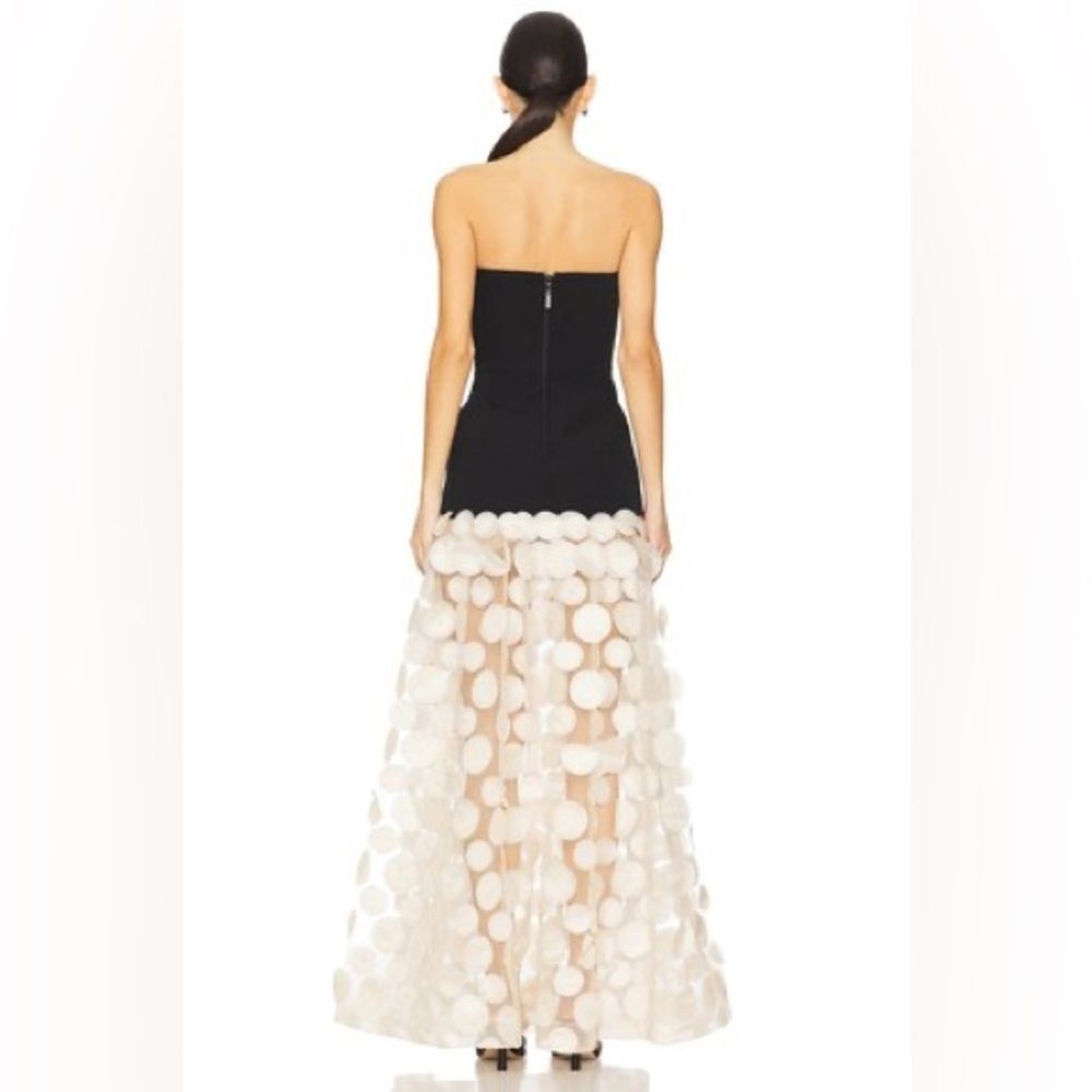 NWOT BRONX AND BANCO Harper Strapless Black and Beige Gown, wedding guest dress - Picture 15 of 15